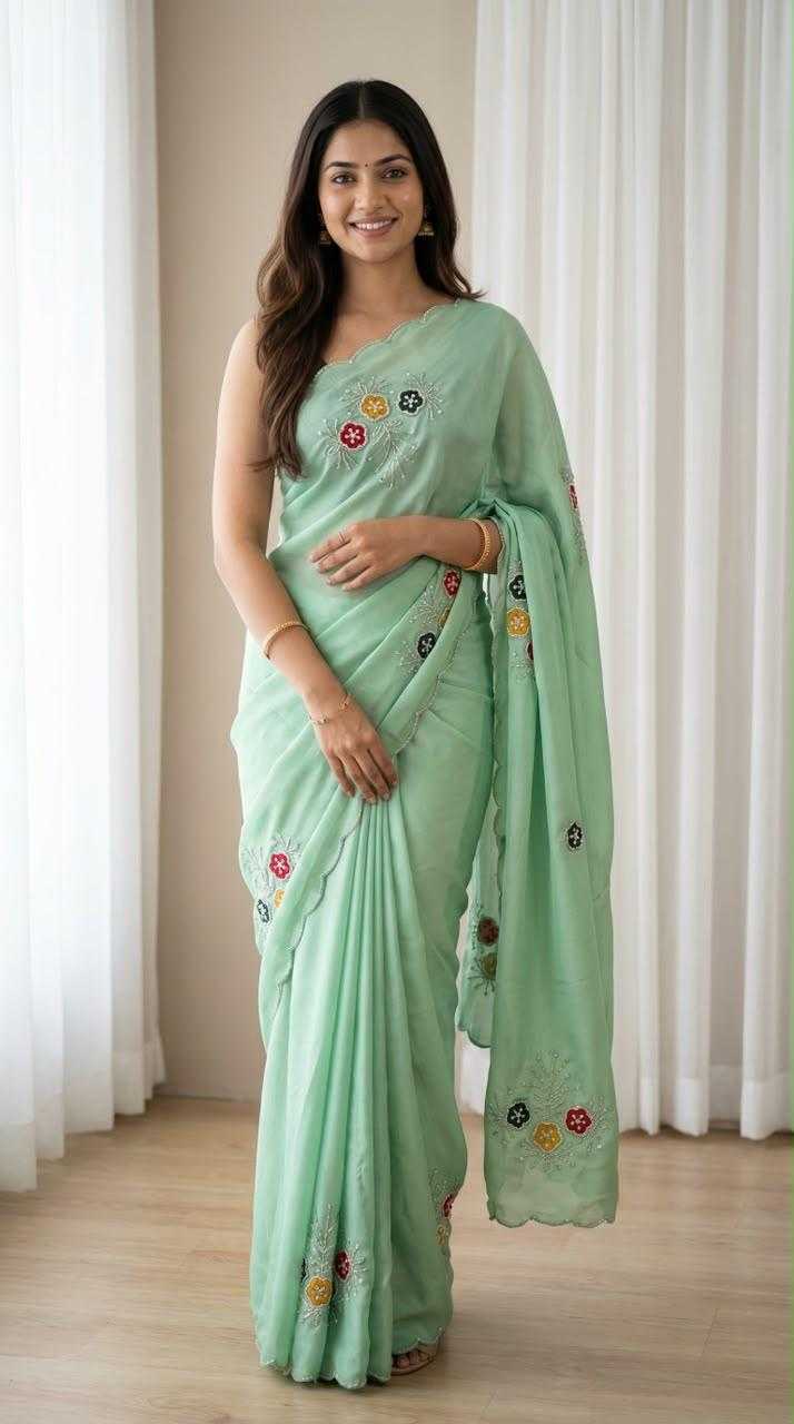Rangoli Silk Sequence Saree