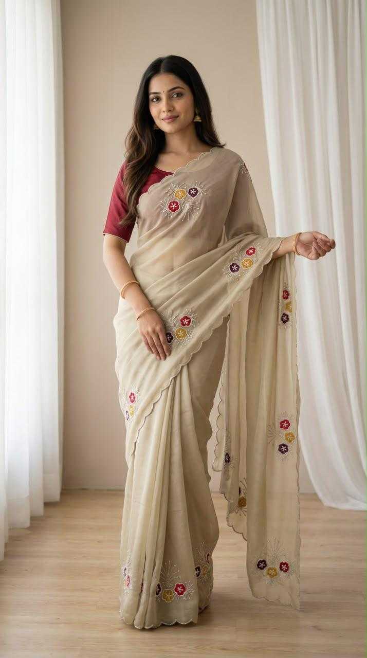 Rangoli Silk Sequence Saree
