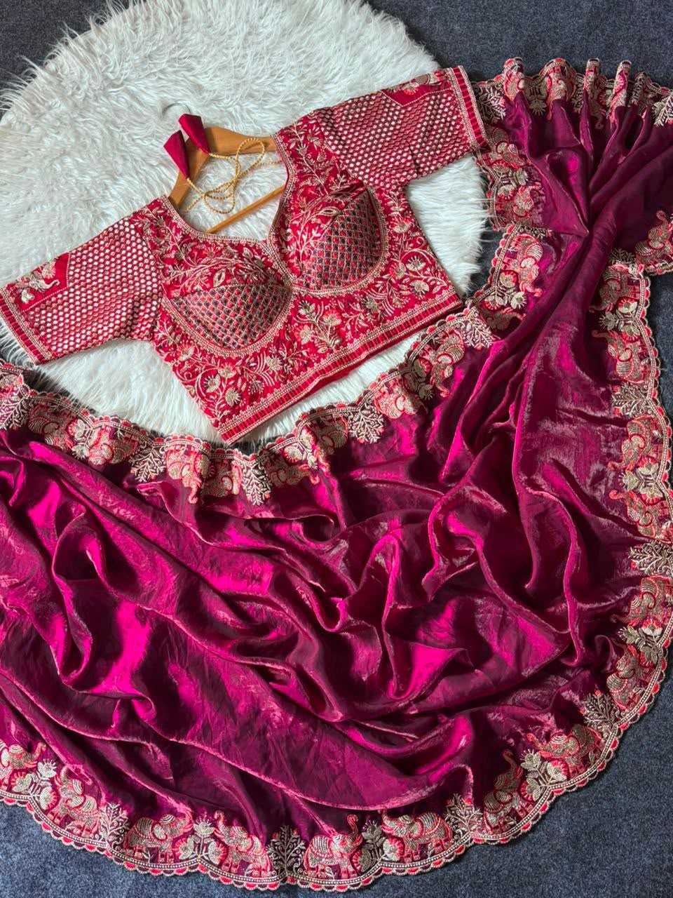 Sartin Satin Designer Saree