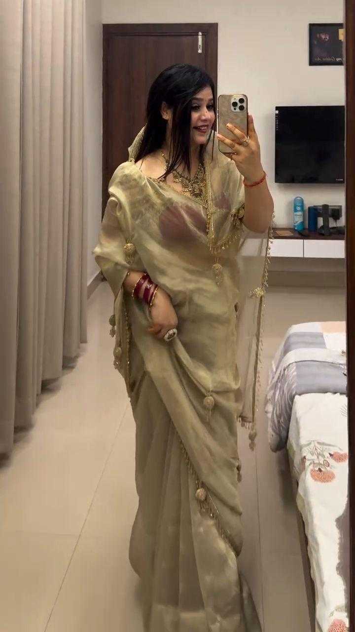 Shin Space Silk Designer Saree