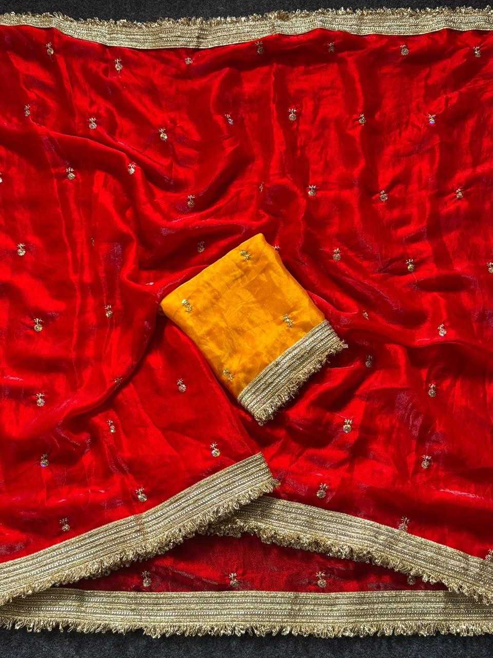 Space Silk Sequence Saree