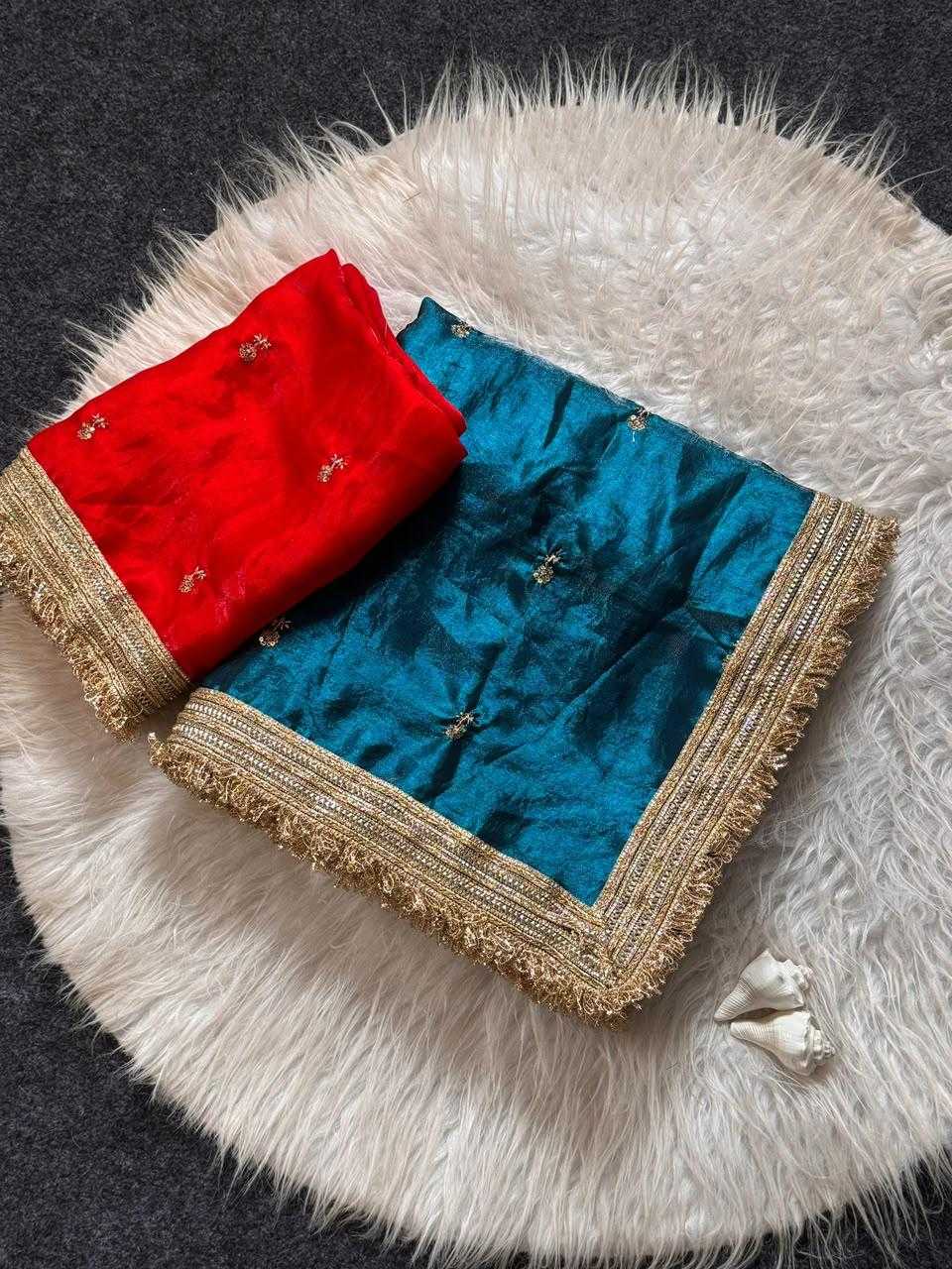 Space Silk Sequence Saree