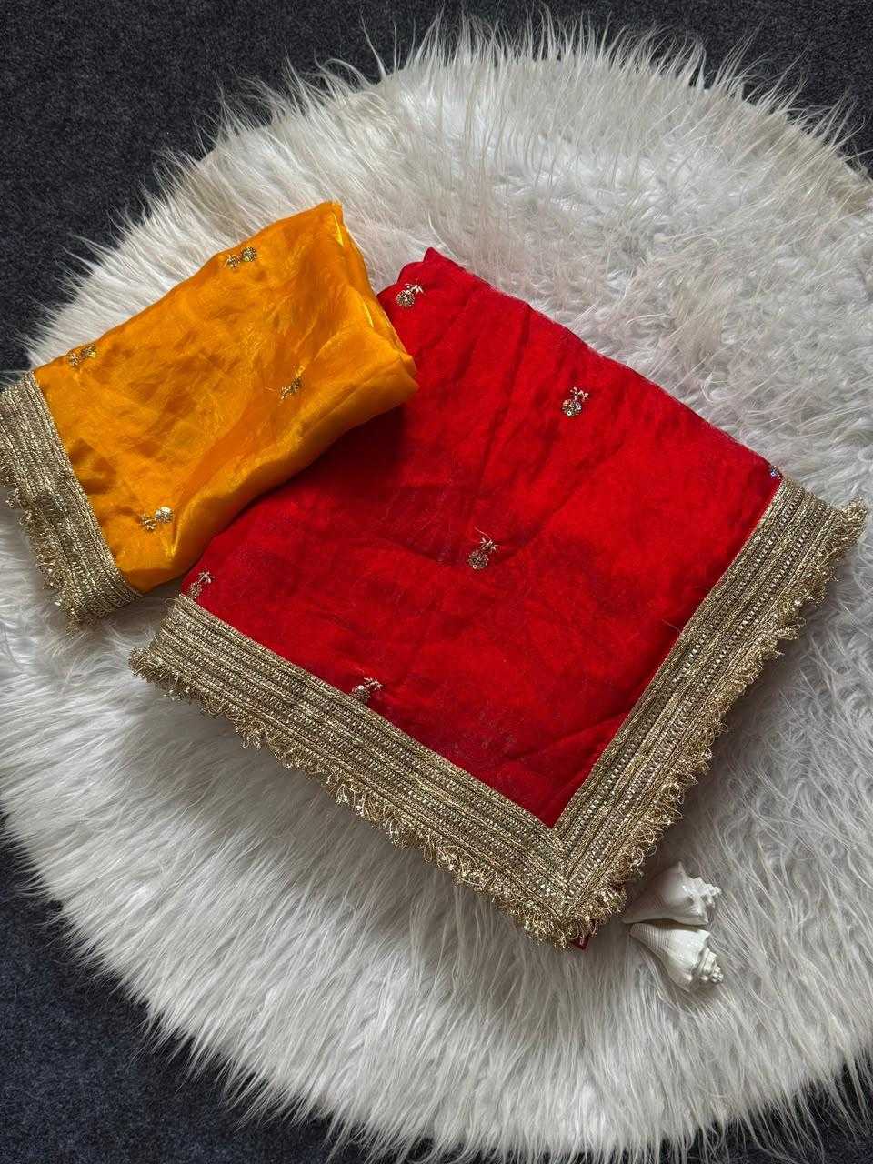 Space Silk Sequence Saree