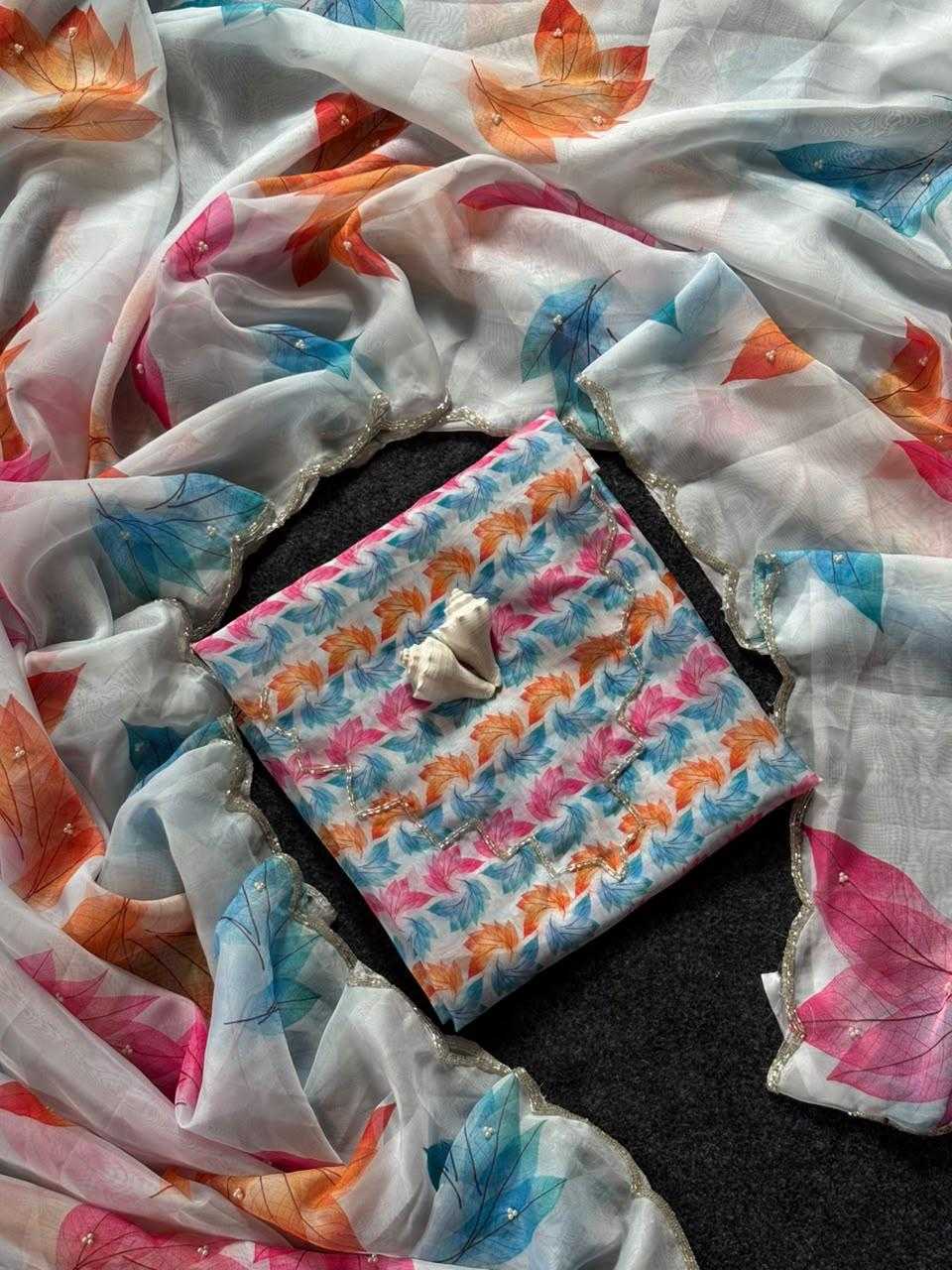 Tabi Tabby Silk Organza Designer Saree