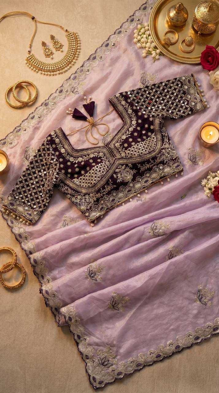 Fendy Embroidered Saree