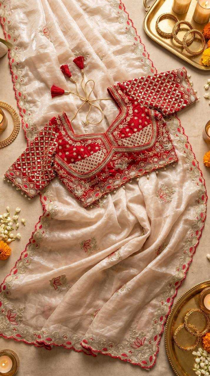 Fendy Embroidered Saree