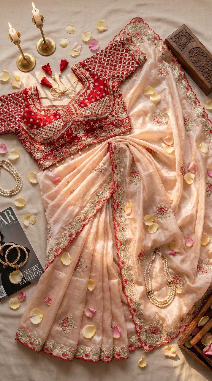 Fendy Embroidered Saree
