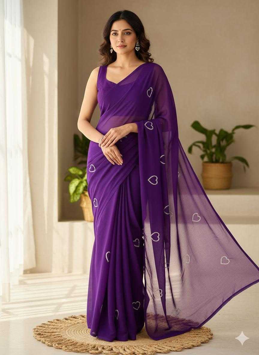 TOP Georgette Designer Saree