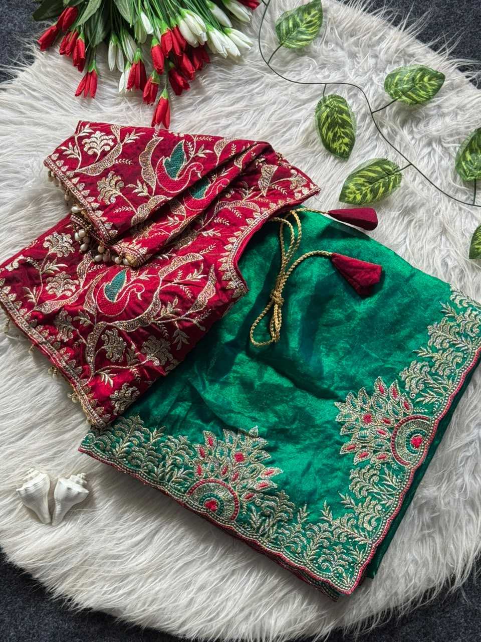 Satin Fancy Saree