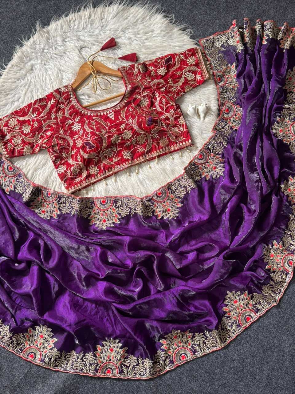 Satin Fancy Saree