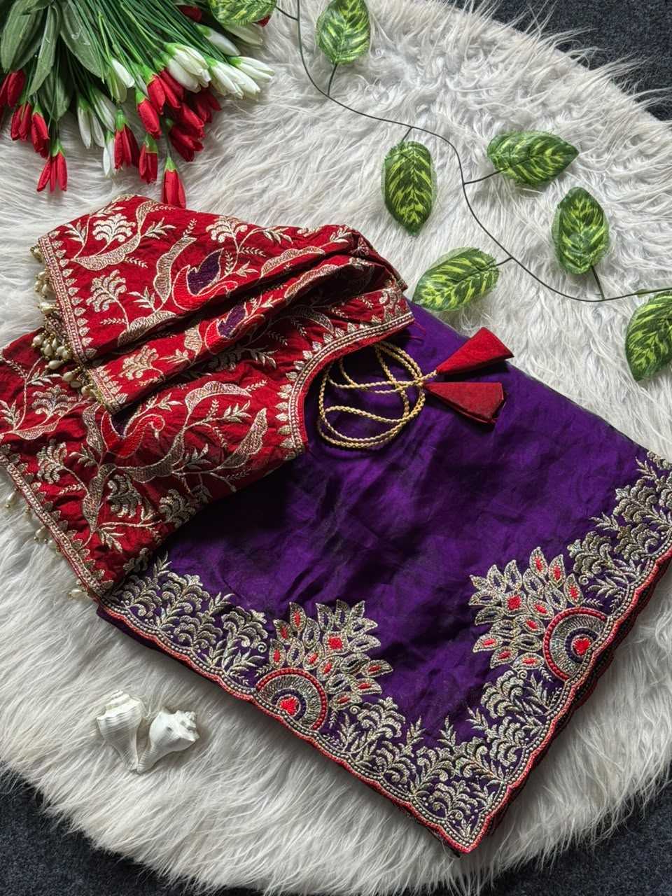 Satin Fancy Saree