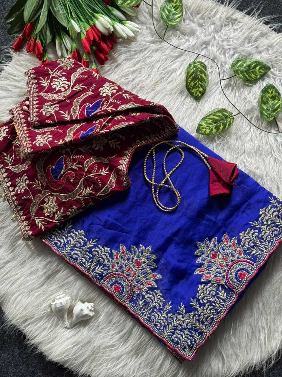 Satin Fancy Saree