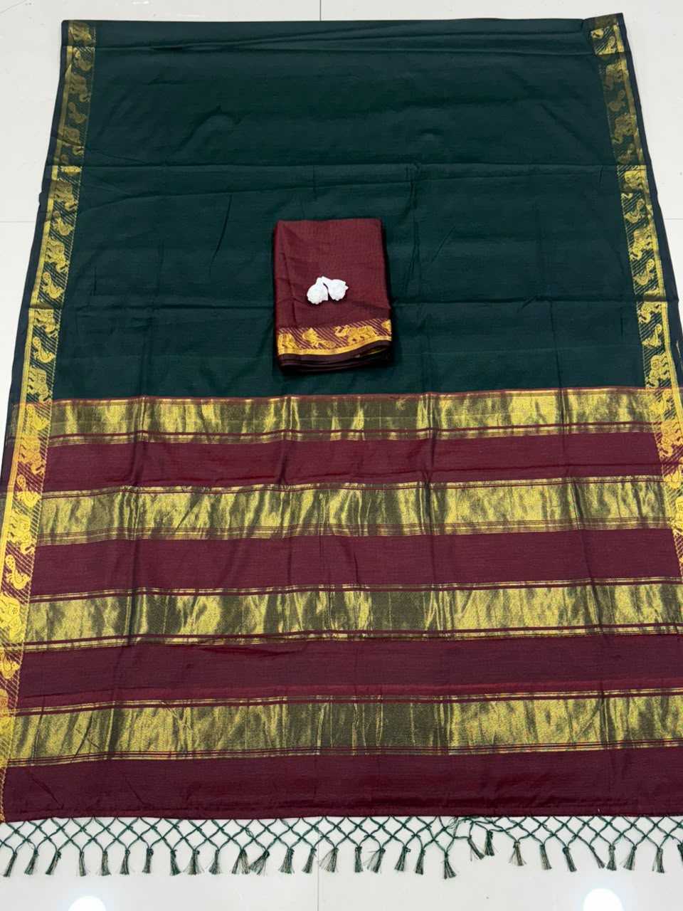 Trast Pure Cotton Designer Saree