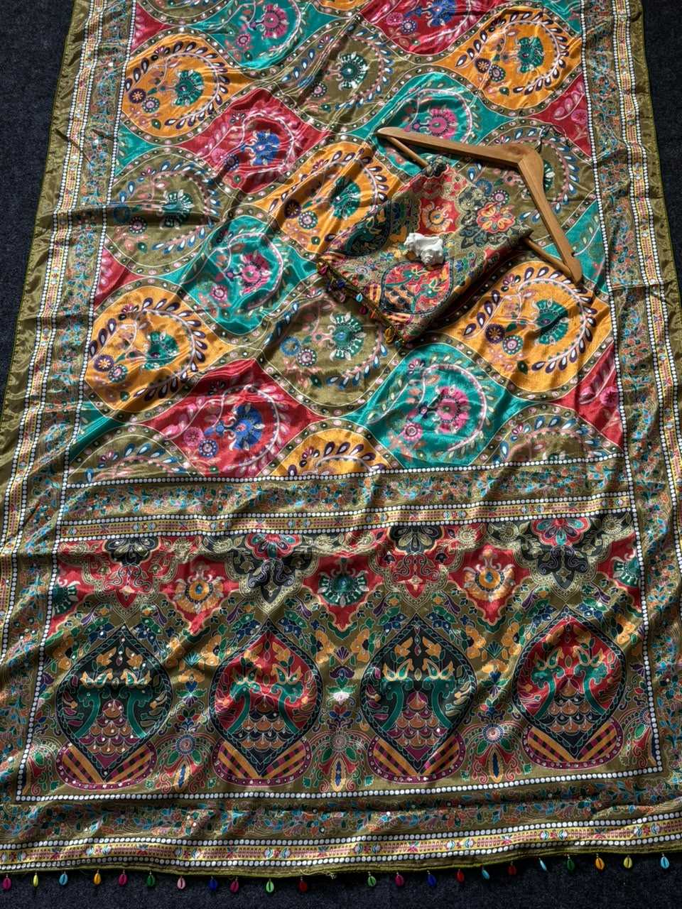 Crepe Designer Saree