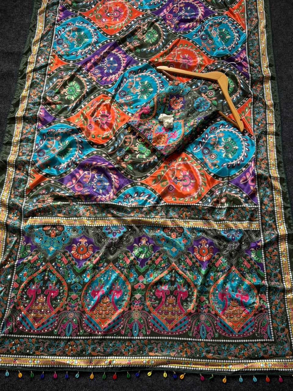 Crepe Designer Saree