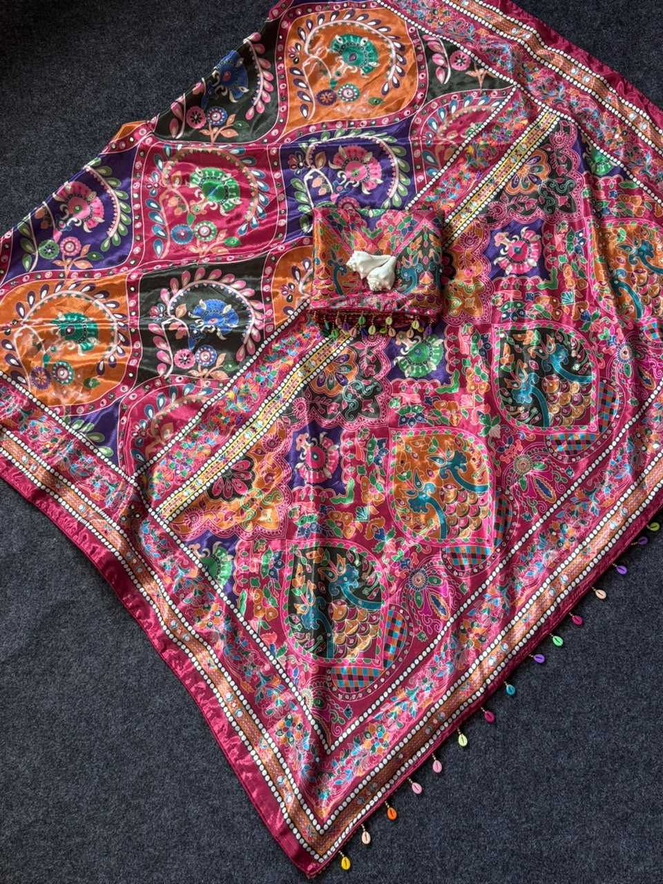 Crepe Designer Saree