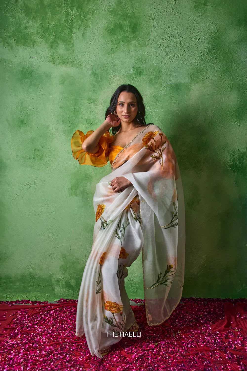 UTD Tabby Silk Printed Saree