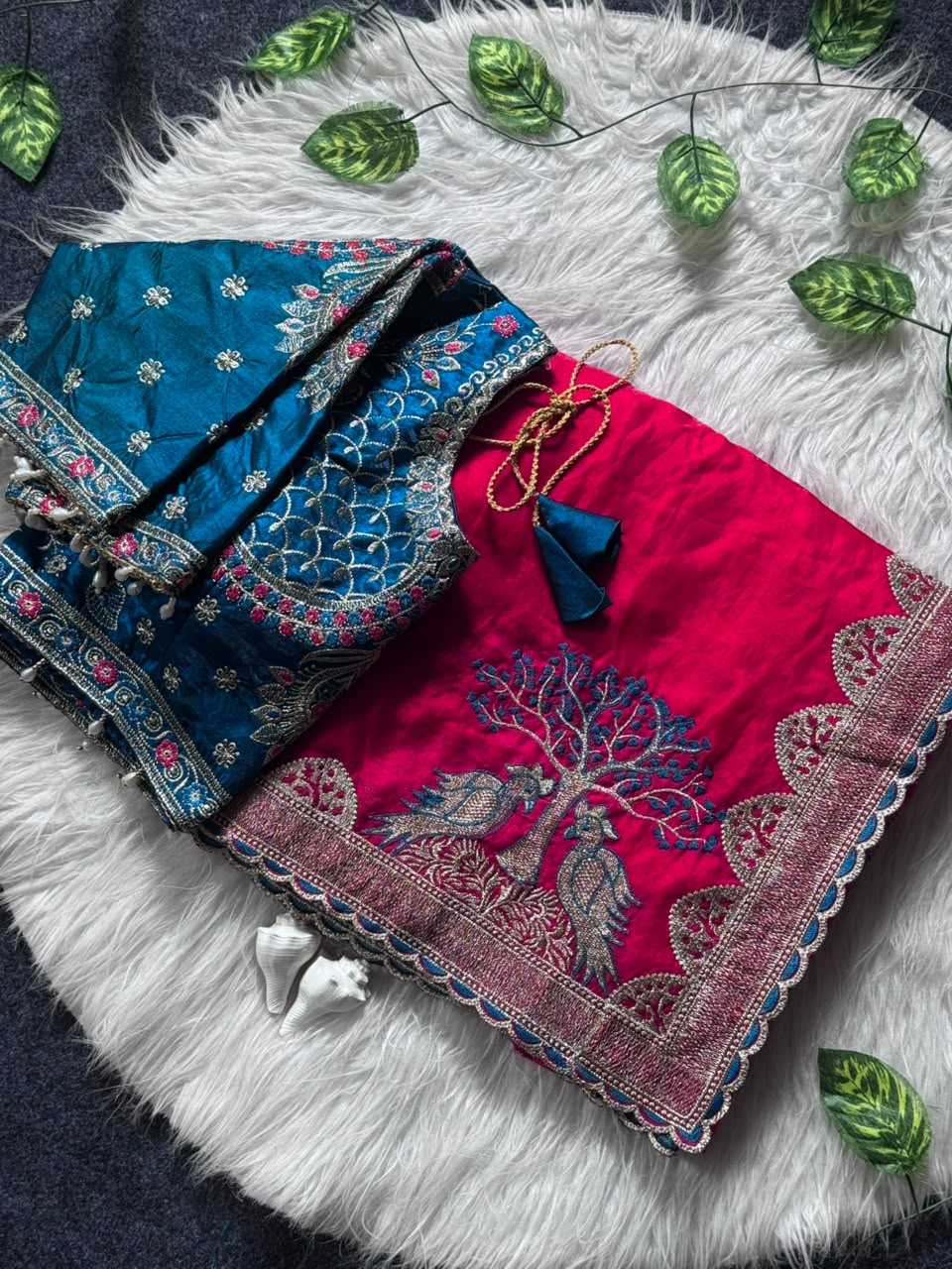 Utifu Satin Fancy Saree