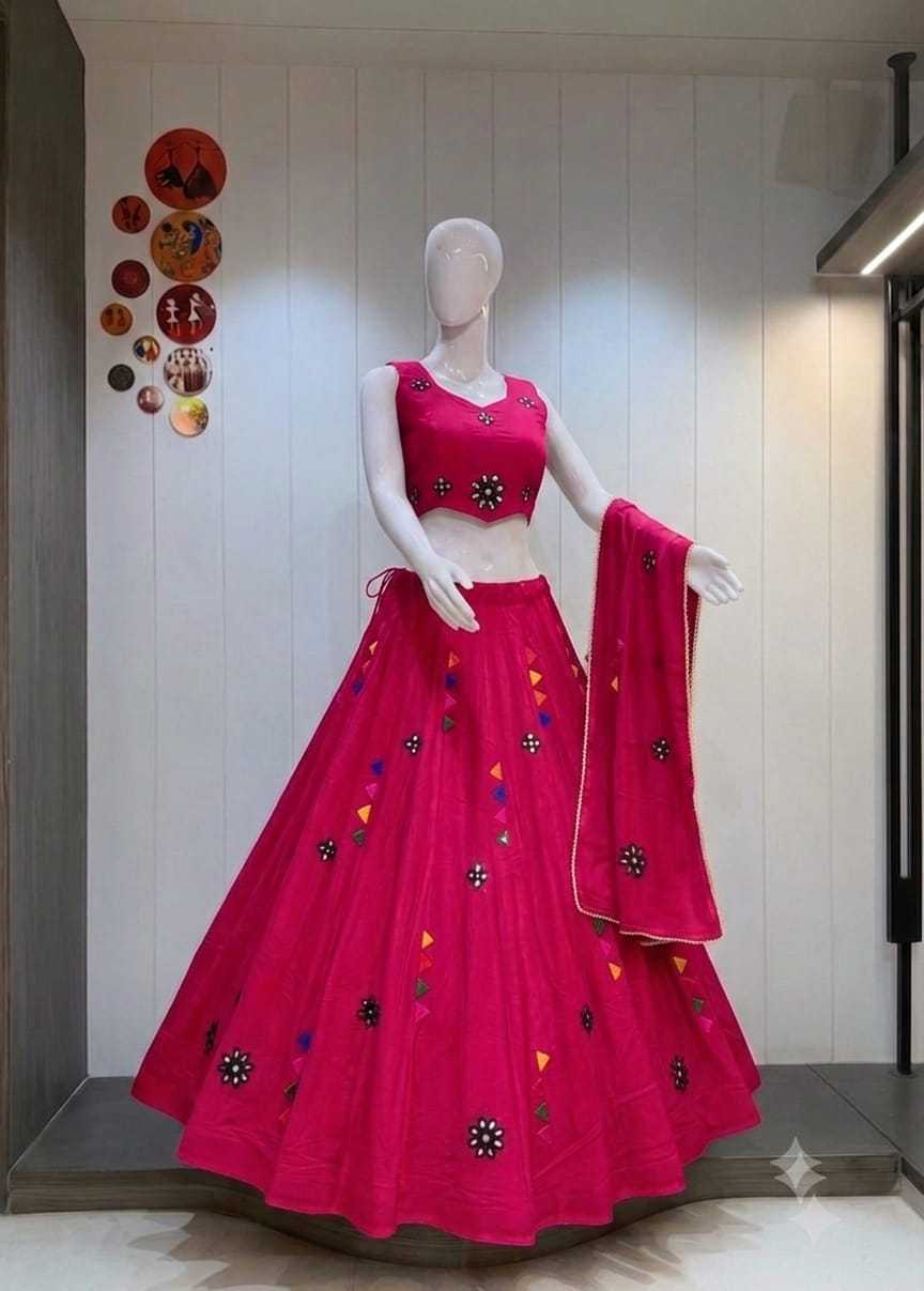 Star Cotton Designer Lehenga