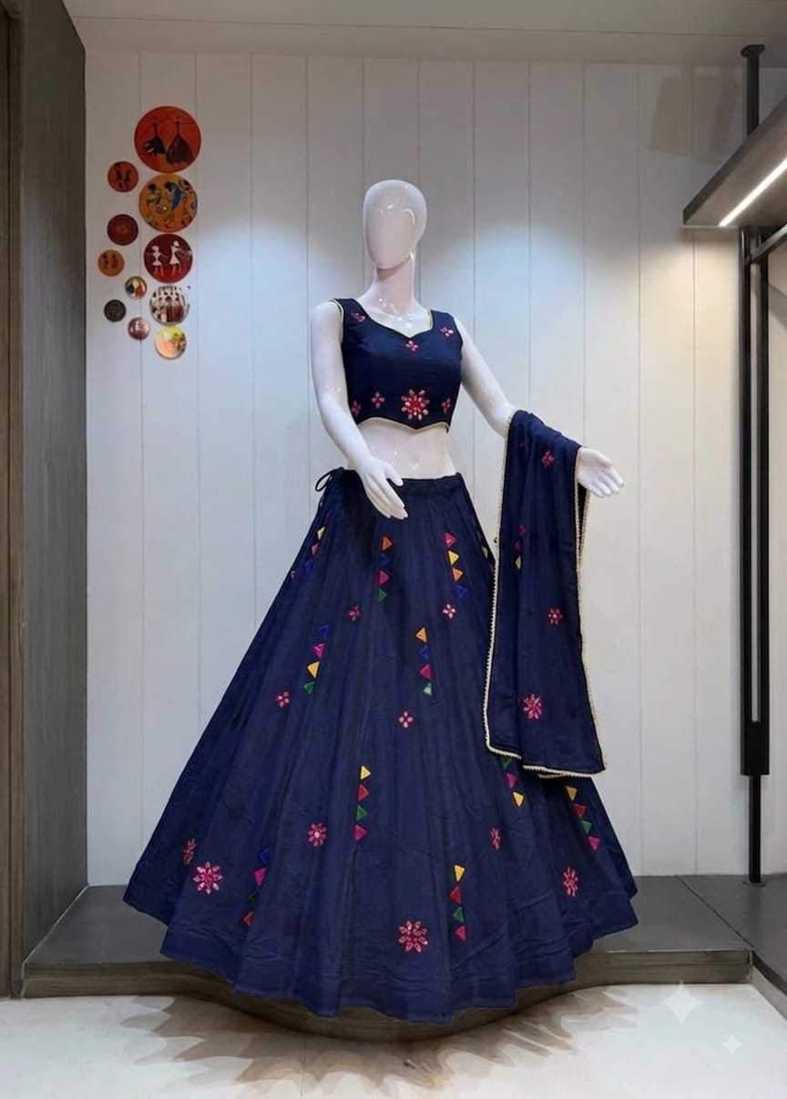 Star Cotton Designer Lehenga