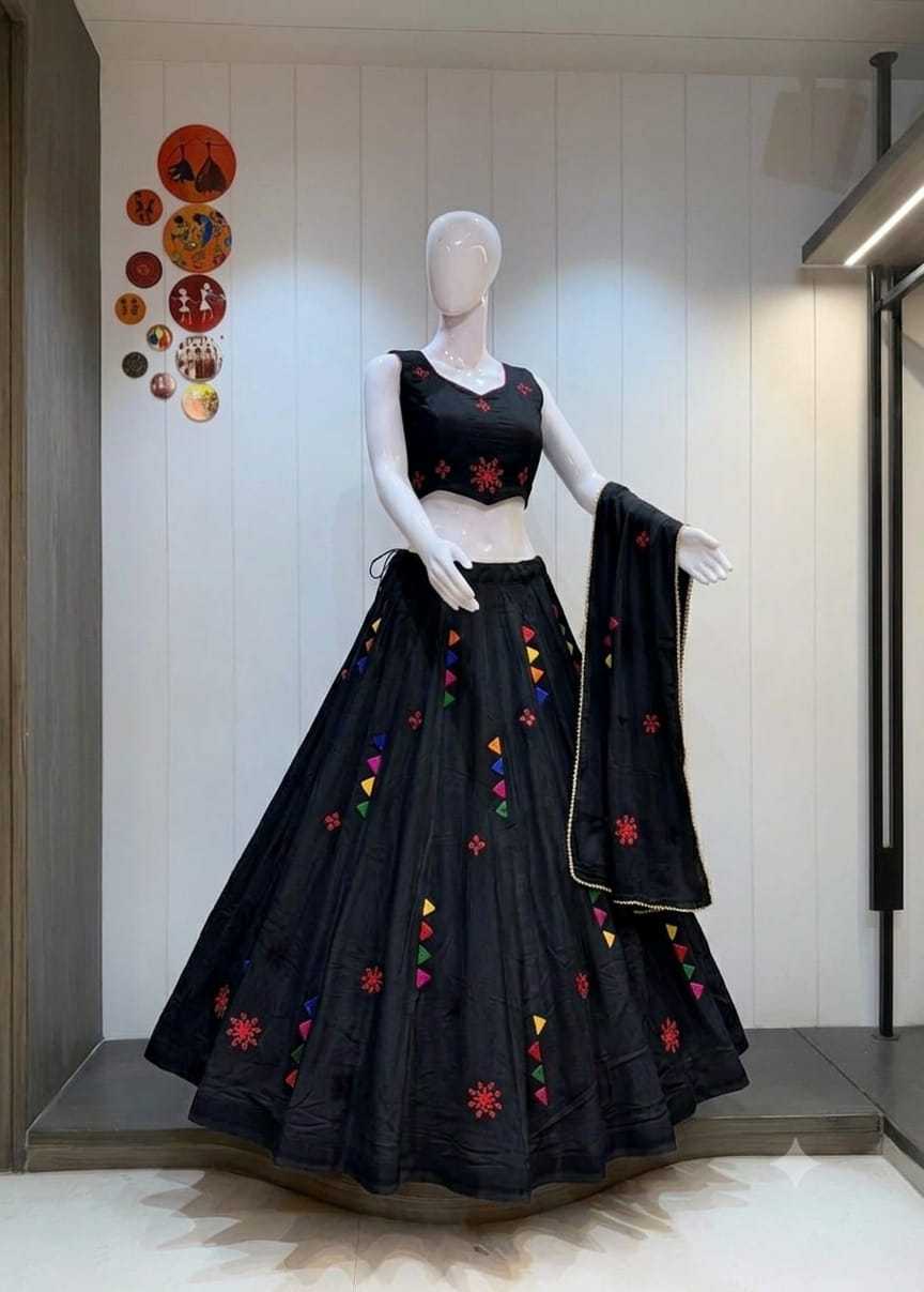 Star Cotton Designer Lehenga