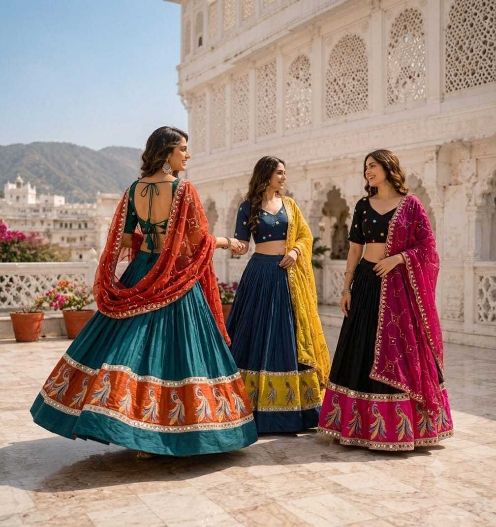 Pure Silk Fancy Lehenga