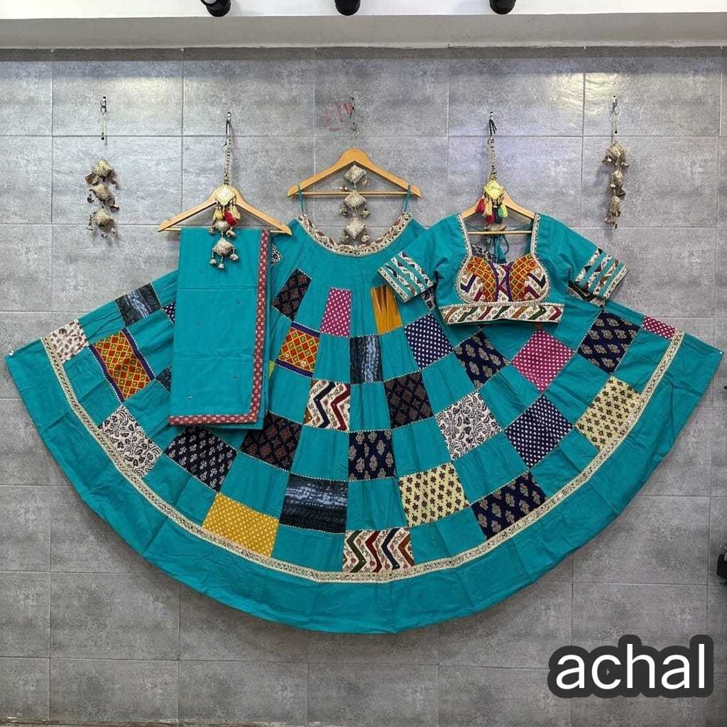 Cambric Printed Lehenga