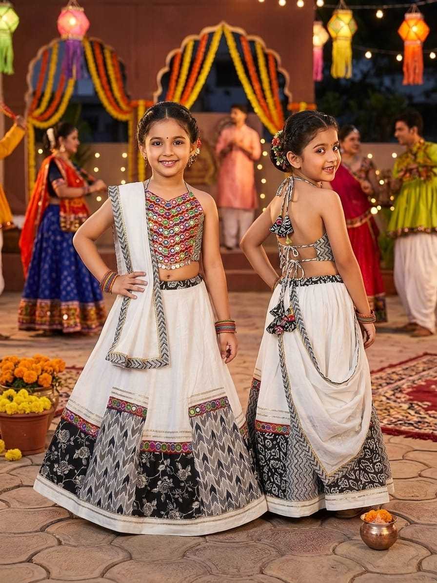 Cotton Kids Lehenga