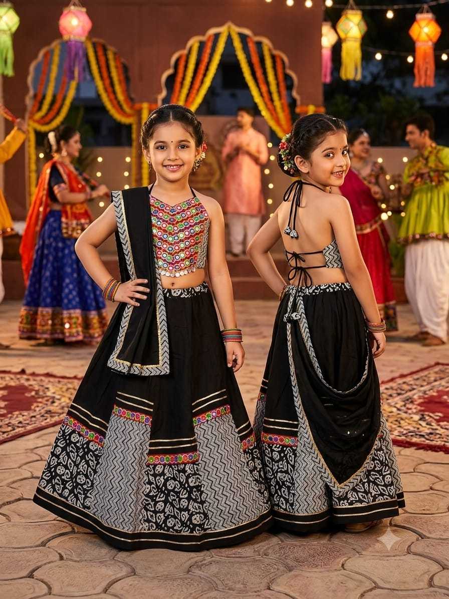 Cotton Kids Lehenga