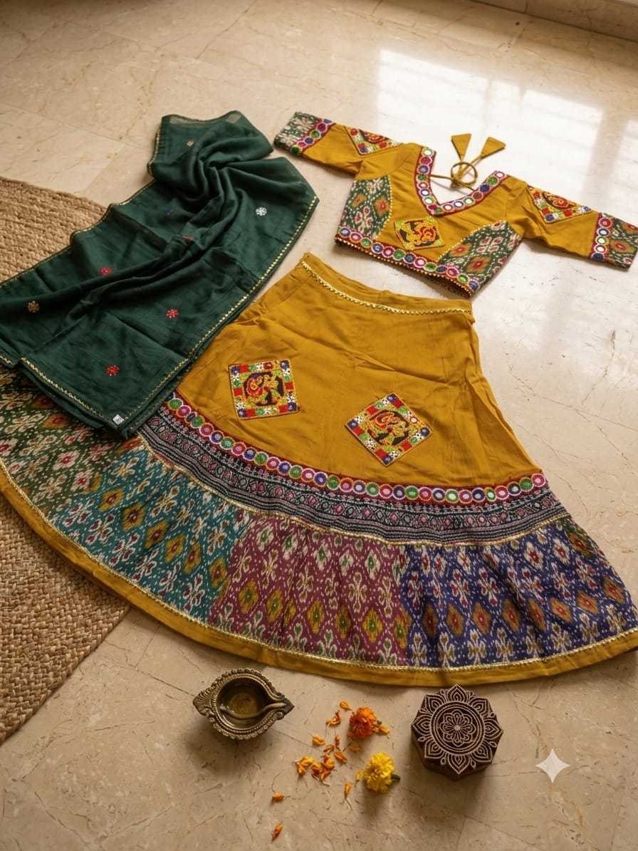 Cotton Kids Lehenga Choli