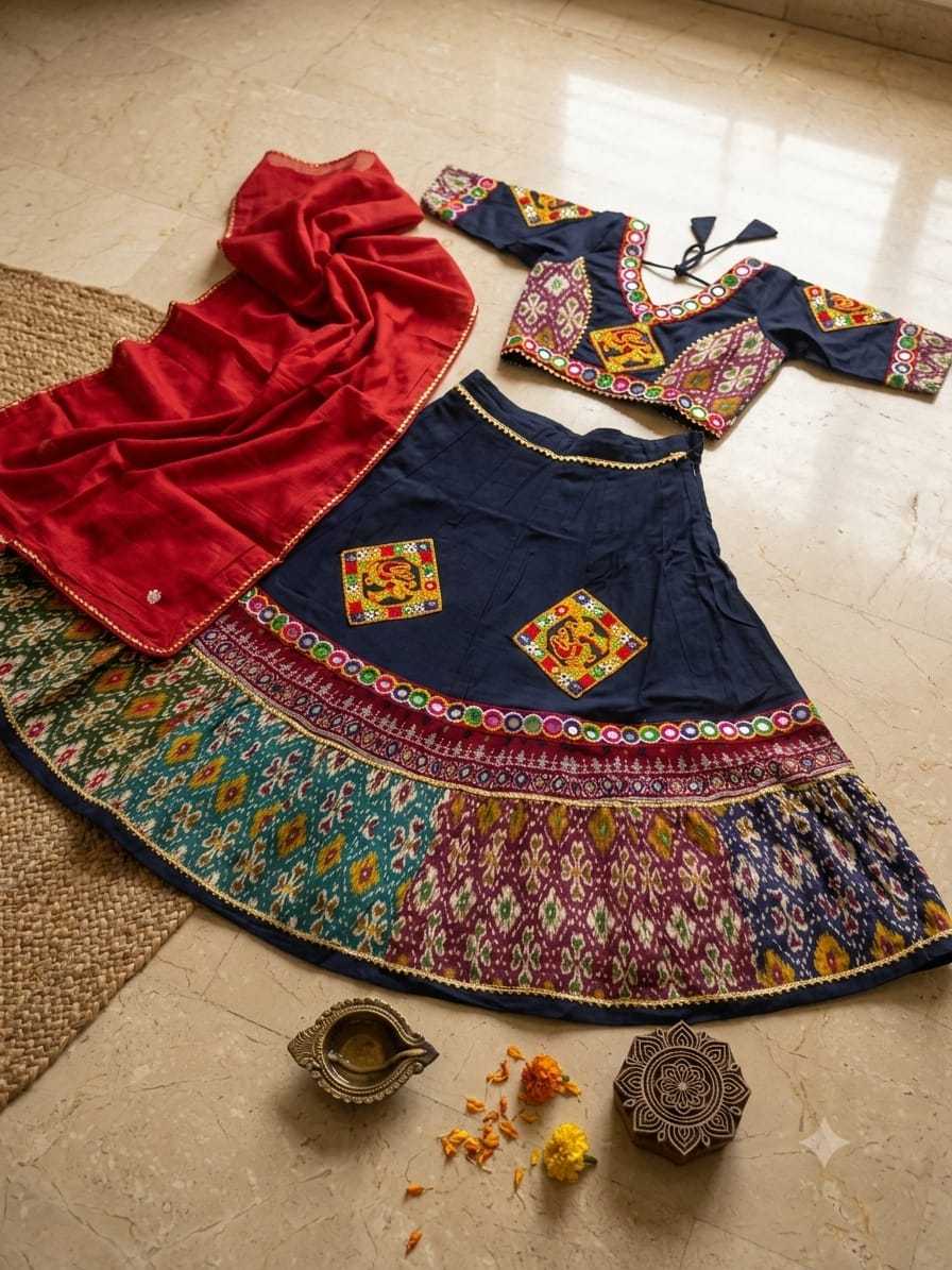 Cotton Kids Lehenga Choli