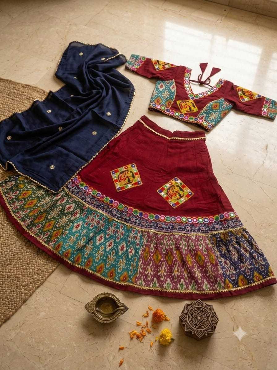 Cotton Kids Lehenga Choli