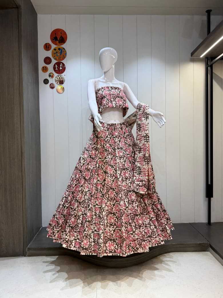Akshara Cotton Cambric Fancy Lehenga