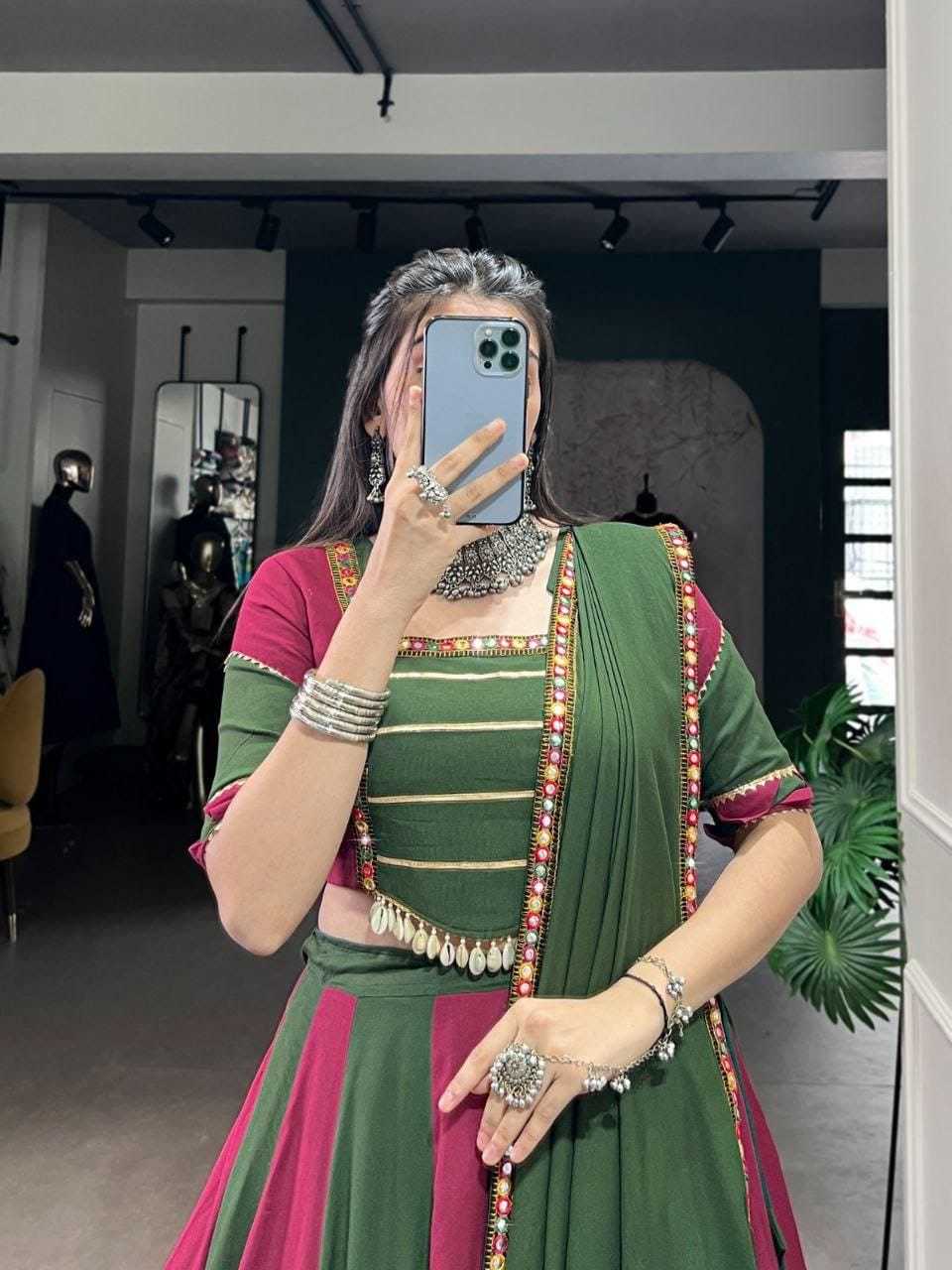 Amritha Pure Rayon Traditional Lehenga