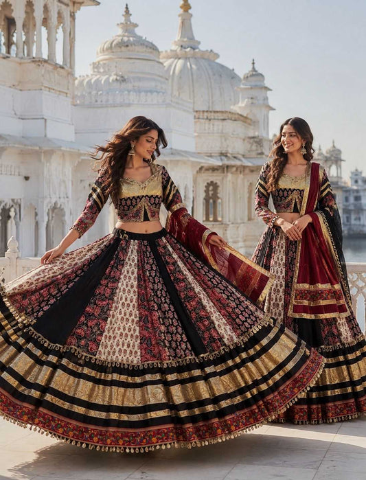 Anahika Cotton Fancy Lehenga