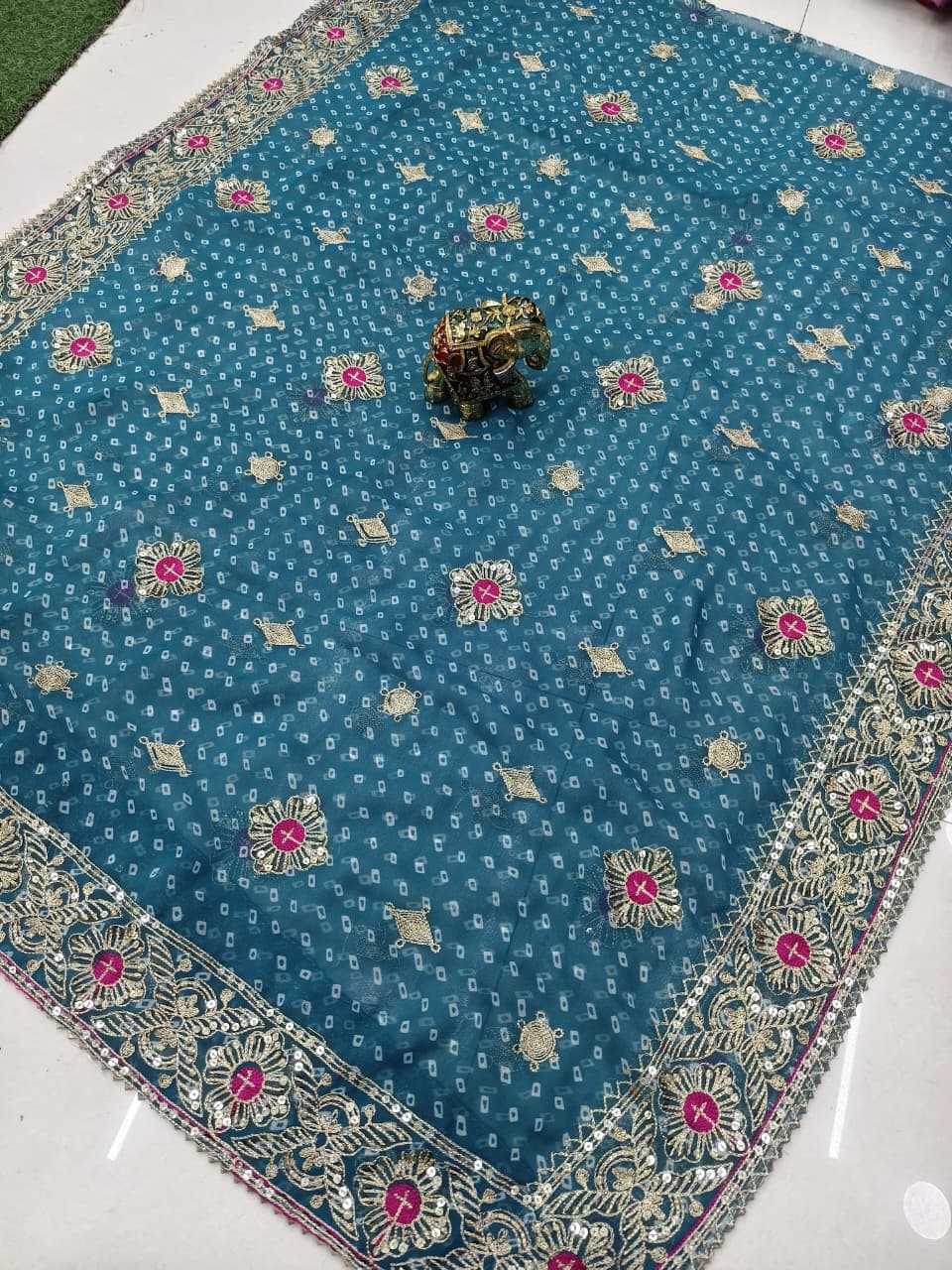 Aranyani Georgette Gajji Modal Dupattas