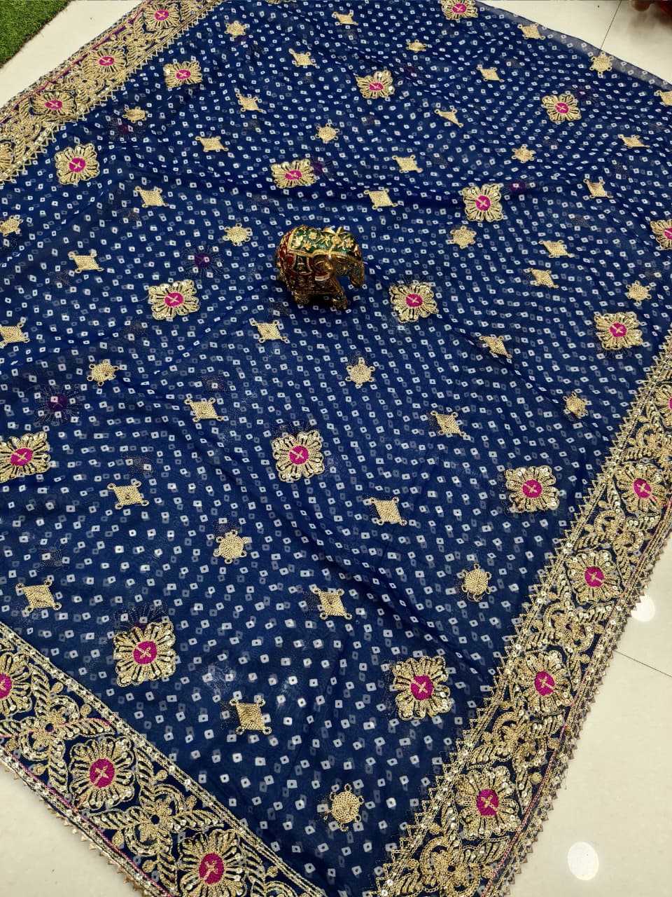 Aranyani Georgette Gajji Modal Dupattas