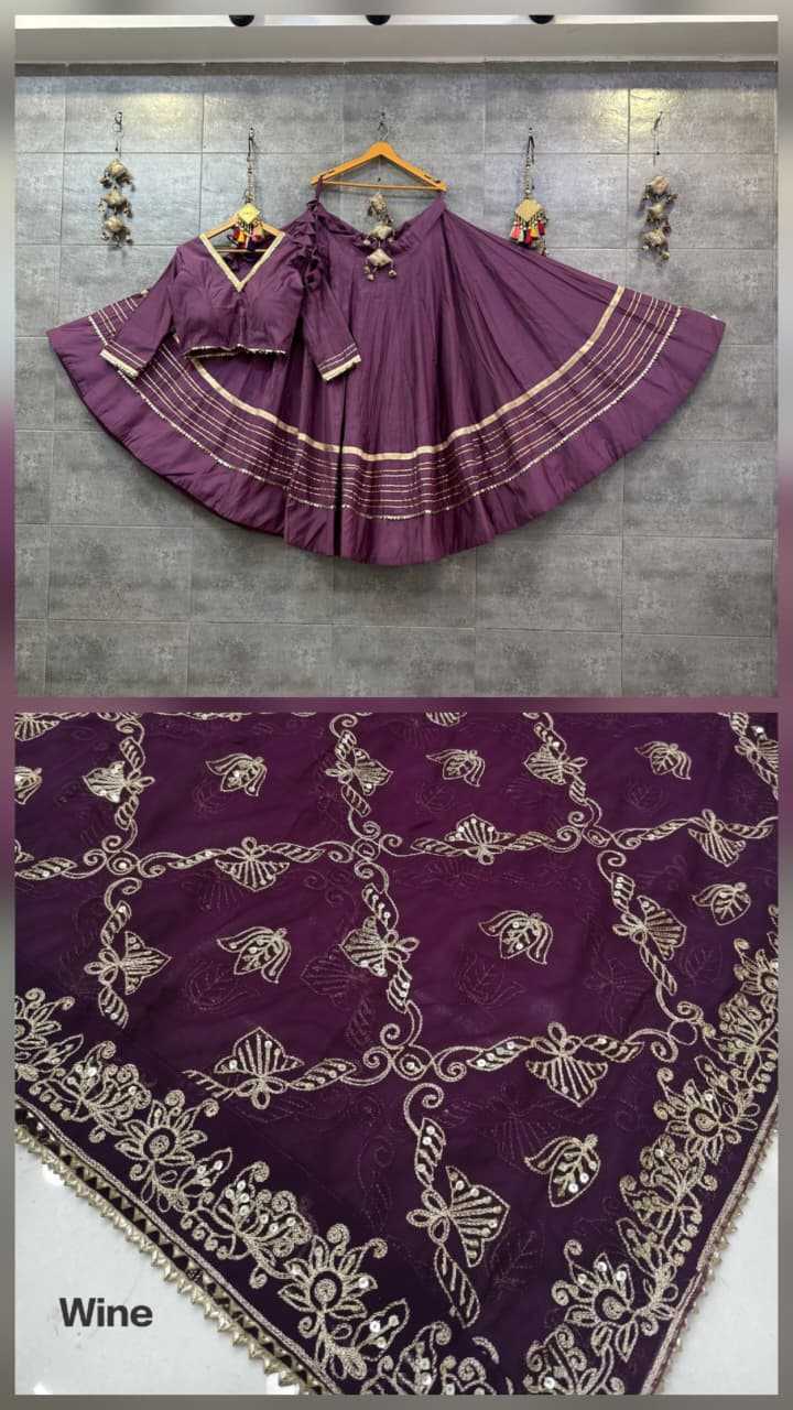 Arpana Heavy Roman Silk Traditional Lehenga