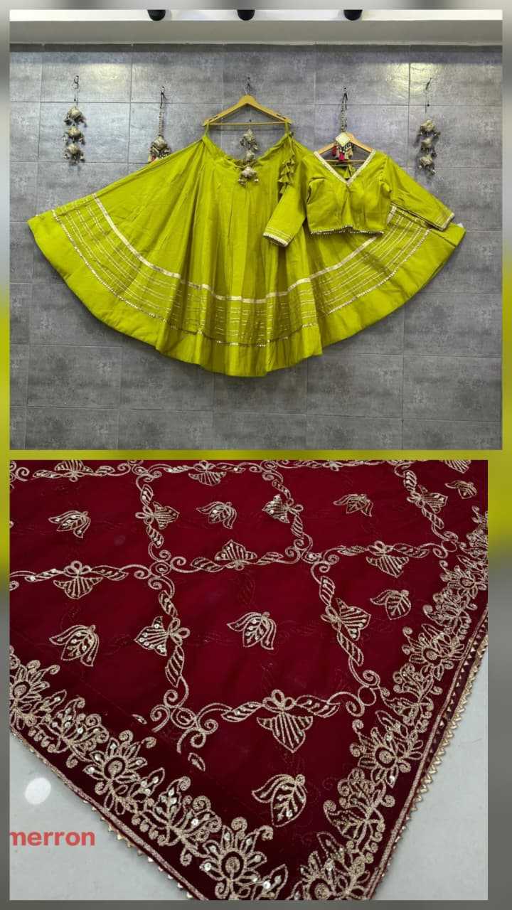 Arpana Heavy Roman Silk Traditional Lehenga