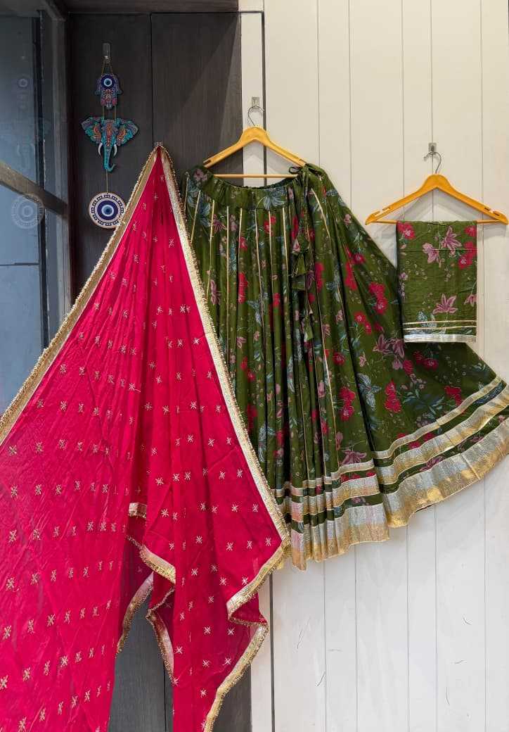 Ashleshini Cotton Cambric Fancy Lehenga