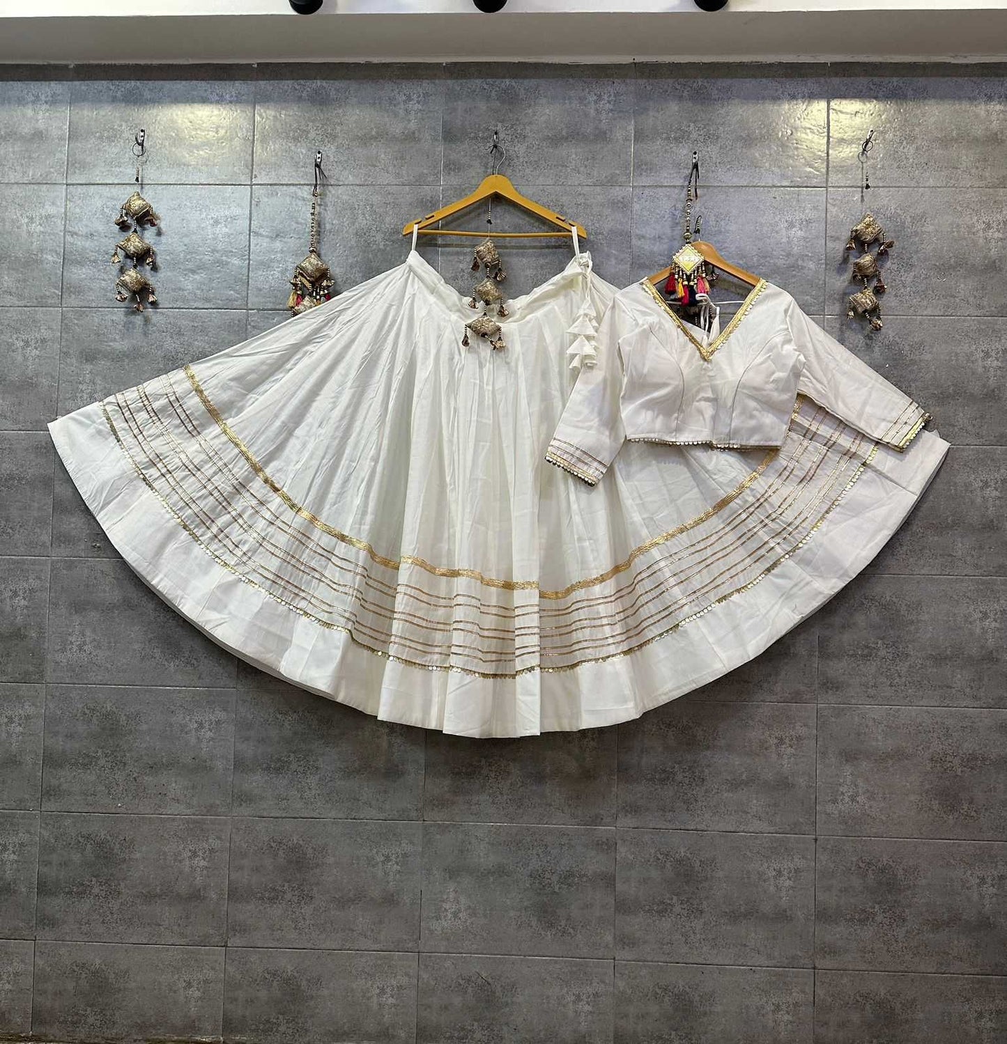 Heavy Roman Silk Designer Lehenga