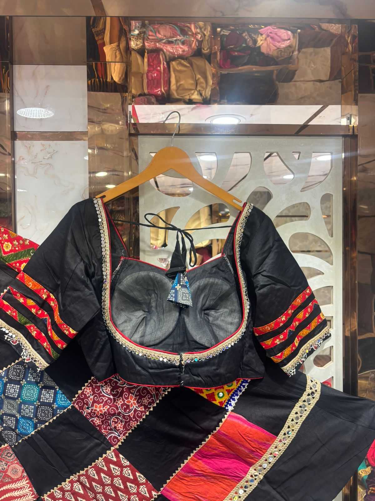 Box Patch Cotton Designer Lehenga