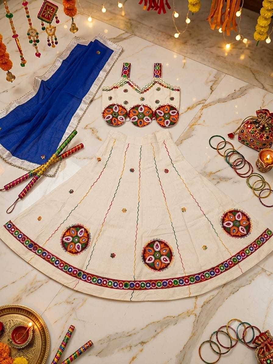 Buvi Cotton Kids Lehenga 797