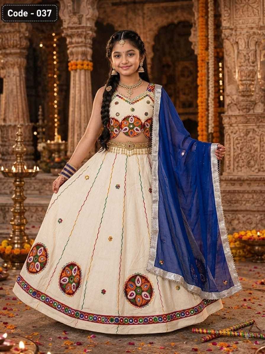 Buvi Cotton Kids Lehenga 797