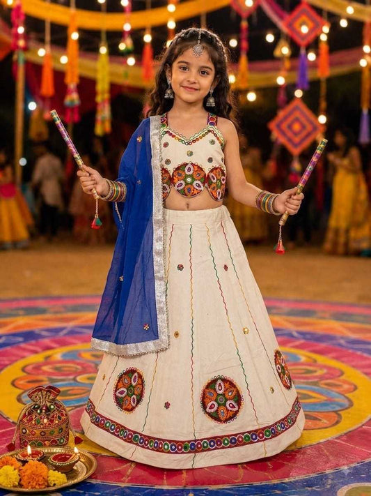 Buvi Cotton Kids Lehenga 797