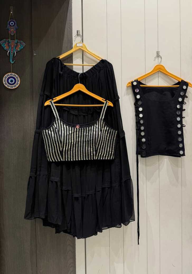 Chiffon Traditional Lehenga