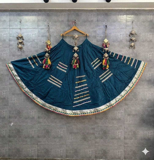 Cross Toa Soft Cotton Silk Traditional Lehenga