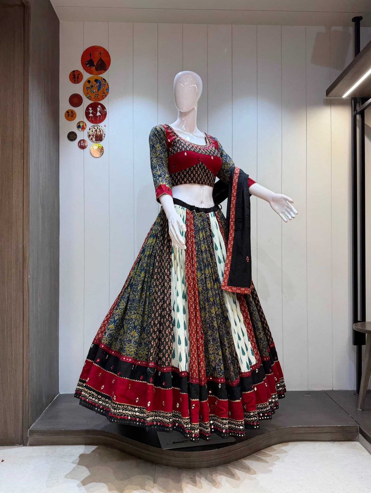 Dariya Cotton Printed Lehenga