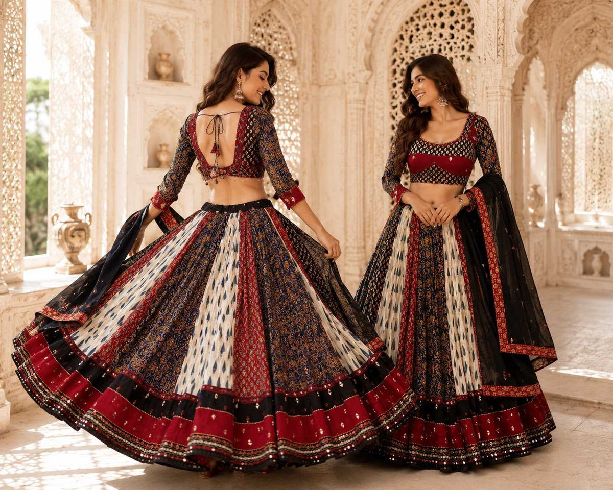 Dariya Cotton Printed Lehenga