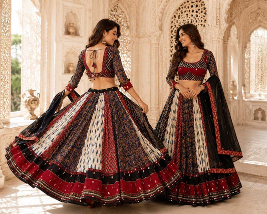 Dariya Cotton Printed Lehenga